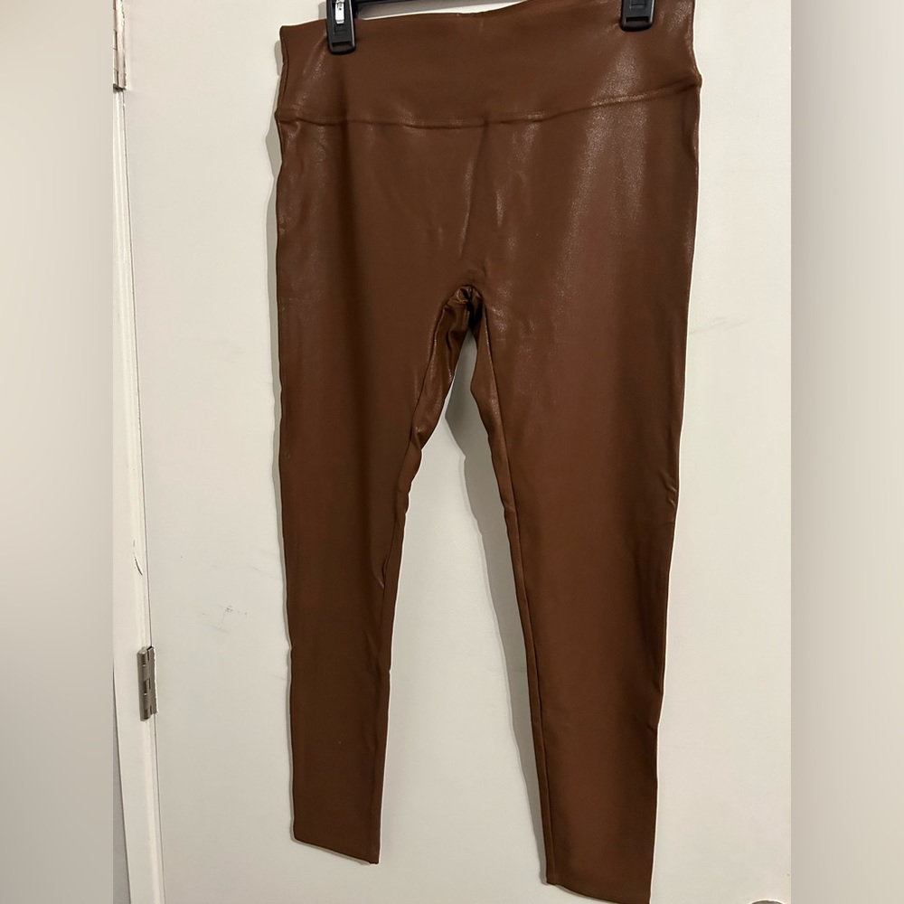 Brown leggings